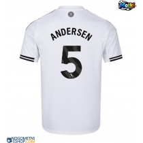 Moški Nogometni dresi Fulham Joachim Andersen #5 Domači 2025-26 Kratek Rokav